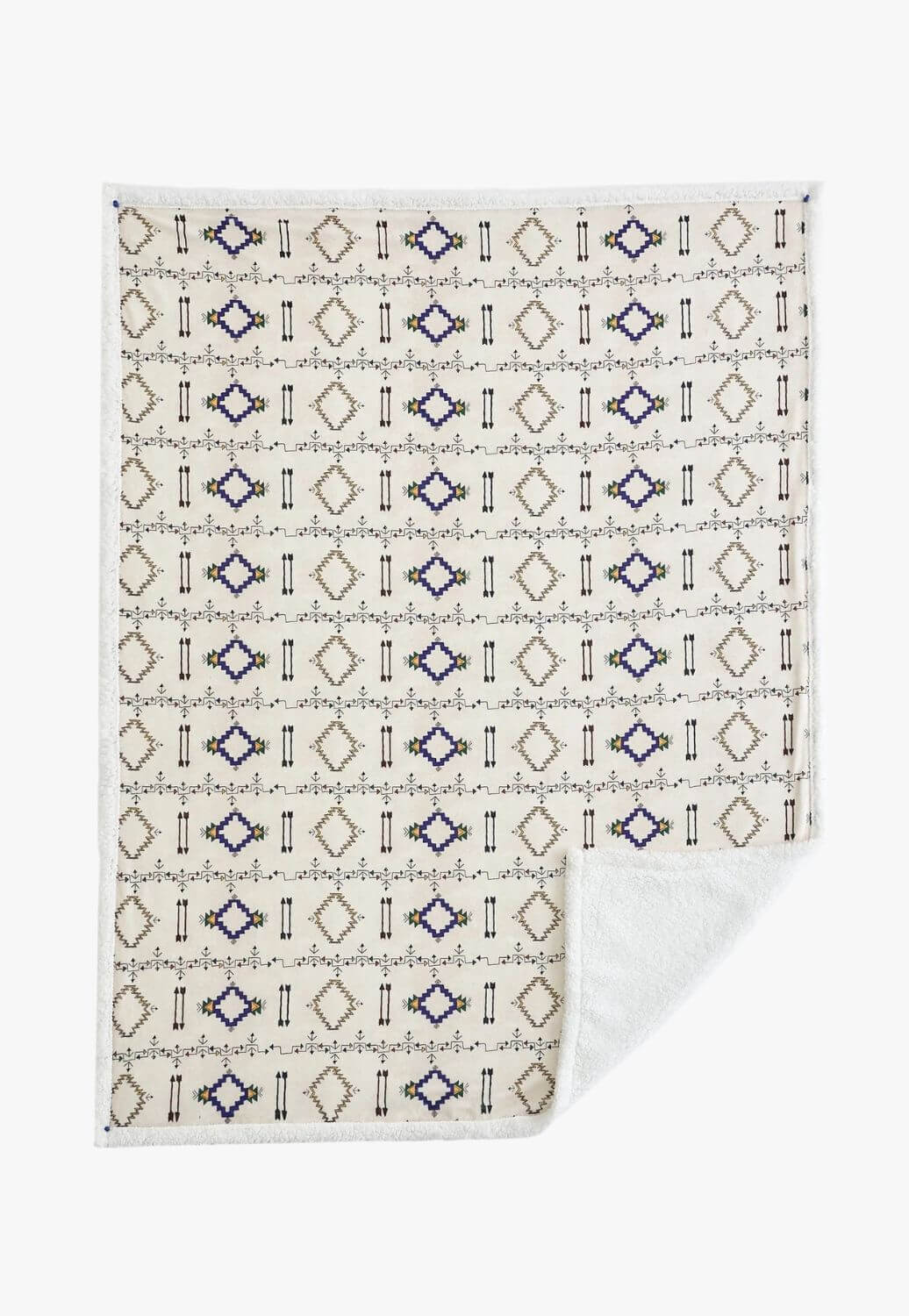 Arrow Campfire Sherpa Throw