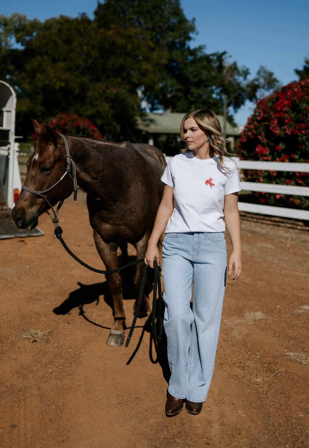 W. Titley & Co Womens Bronc T-Shirt