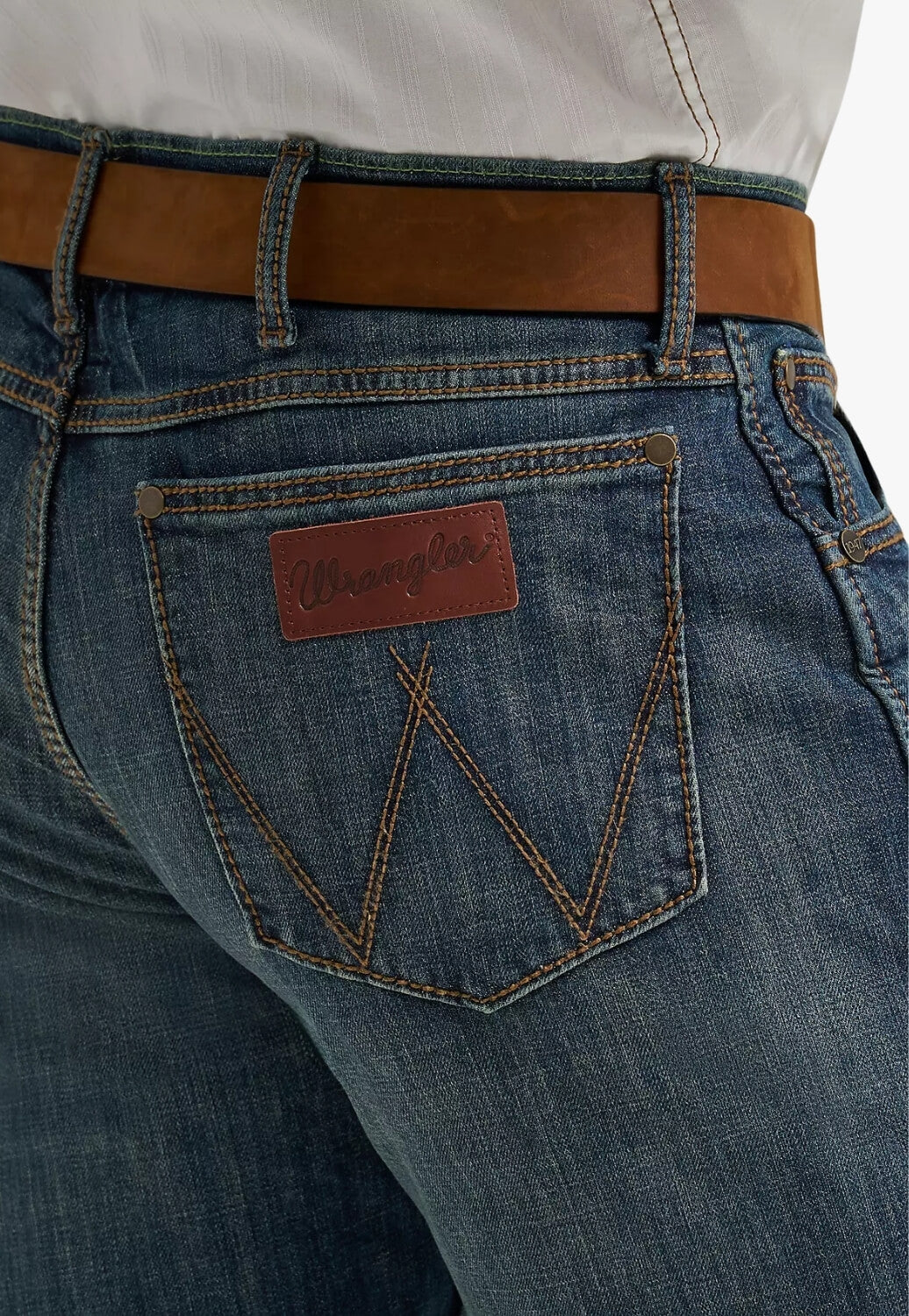 Wrangler Mens Retro Slim Fit Straight Leg Jean WLT88BZ (Faulty)