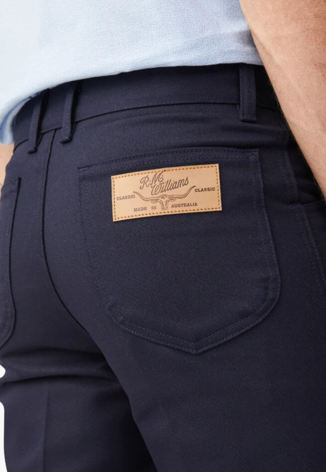 R.M. Williams Mens Easycare Ringer Jean (Australian Made)