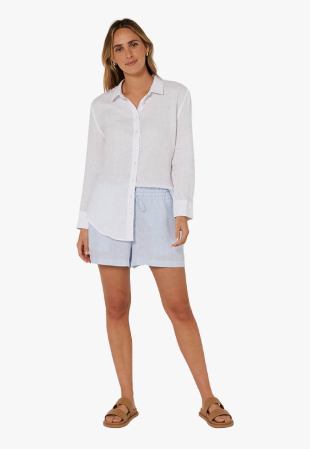 Pilbara Womens Linen Long Sleeve Shirt