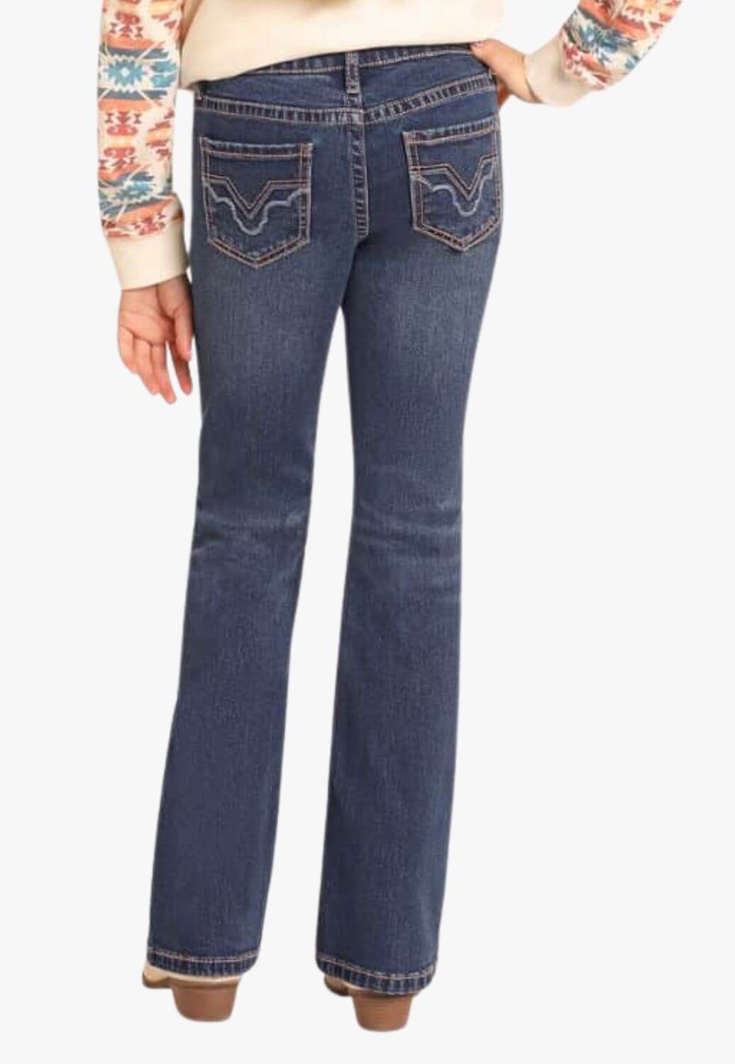 Rock and Roll Girls Mid Rise Bootcut Jean