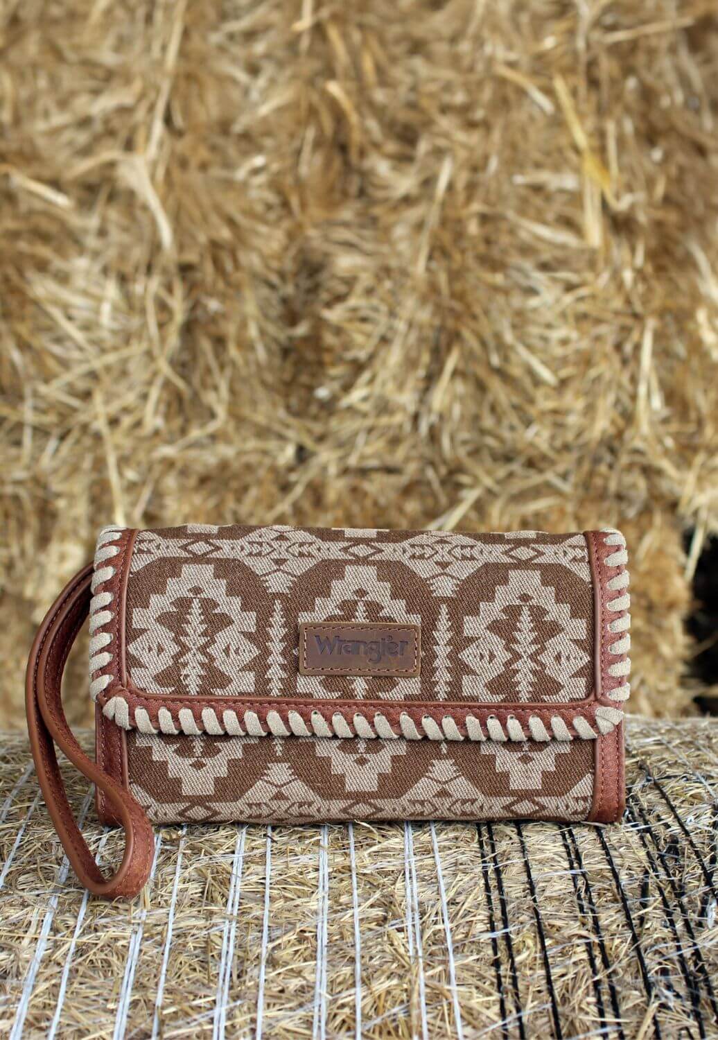 Wrangler Whipstitch Wallet Bag