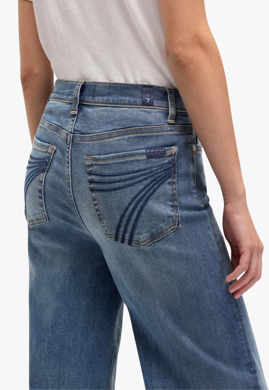 7 For All Mankind Ultra High Rise Jo Swim Jean