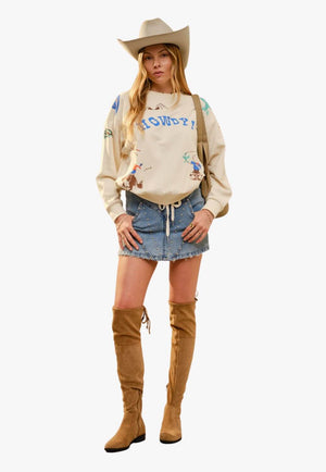 Blue B Womens Studded Drawstring Skort
