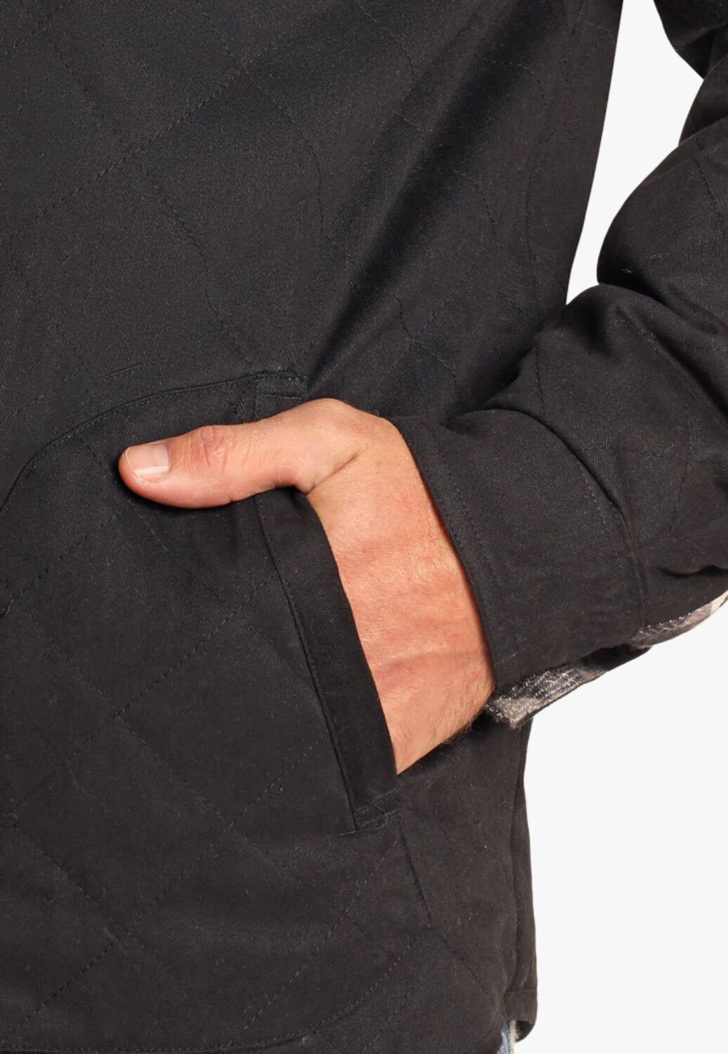 Rock & Roll Mens Reversible Aztec Herringbone Jacket