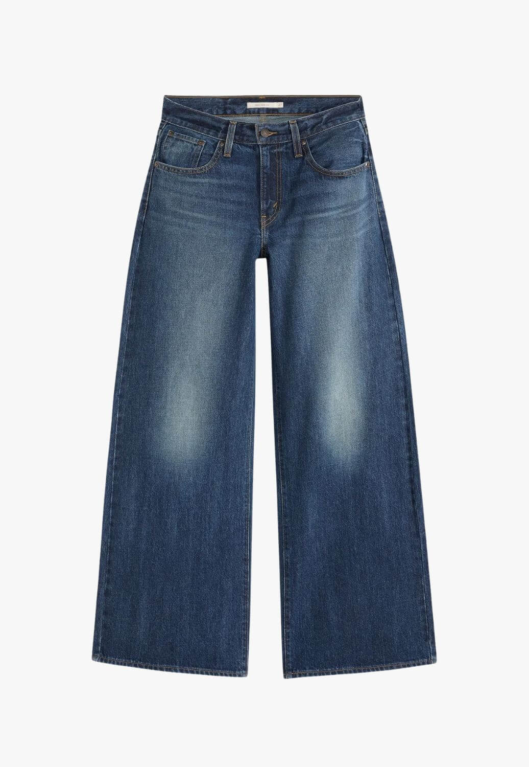 Levis Womens Middy Wide Leg Jean