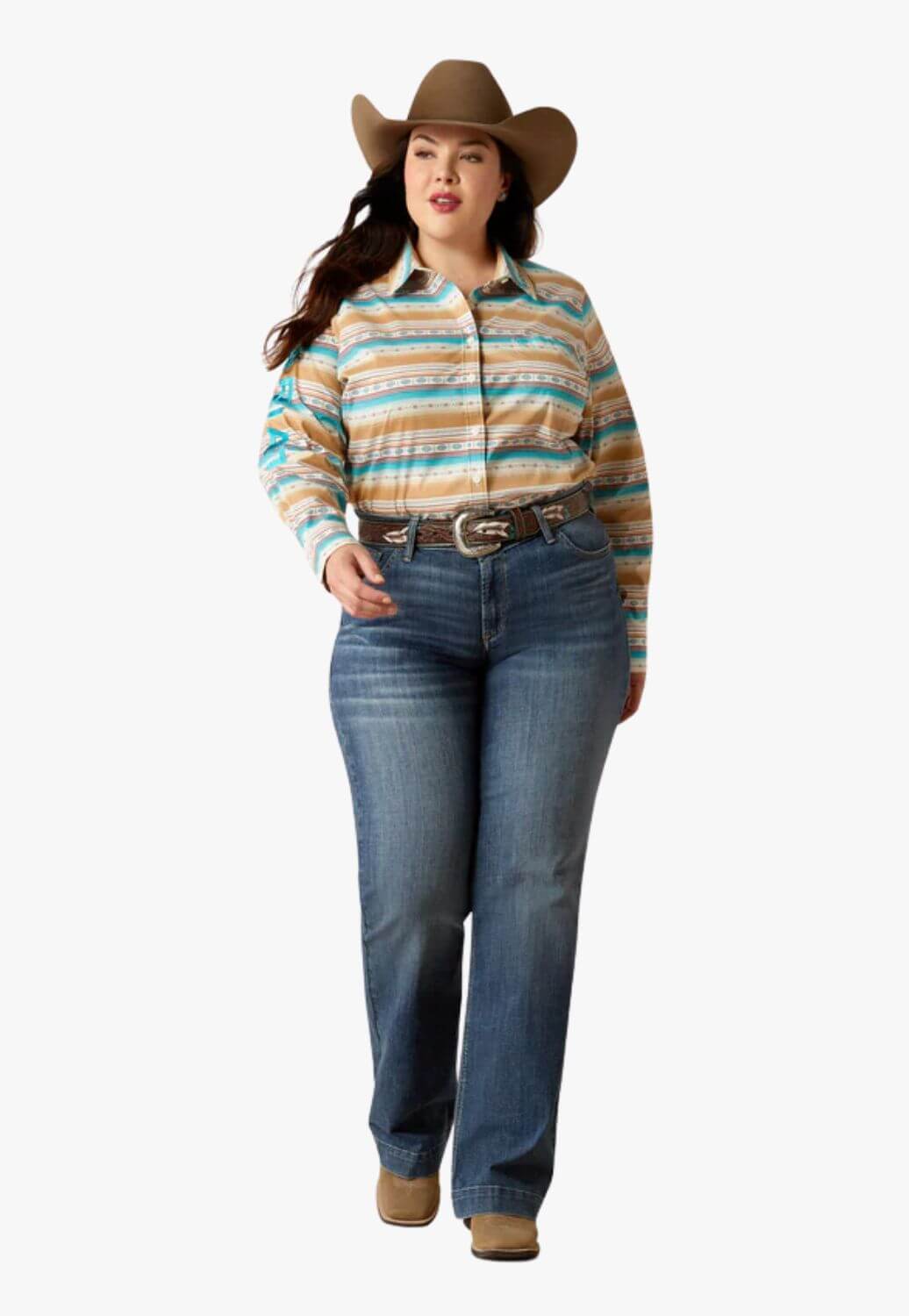 Ariat Womens Team Kirby Long Sleeve Shirt