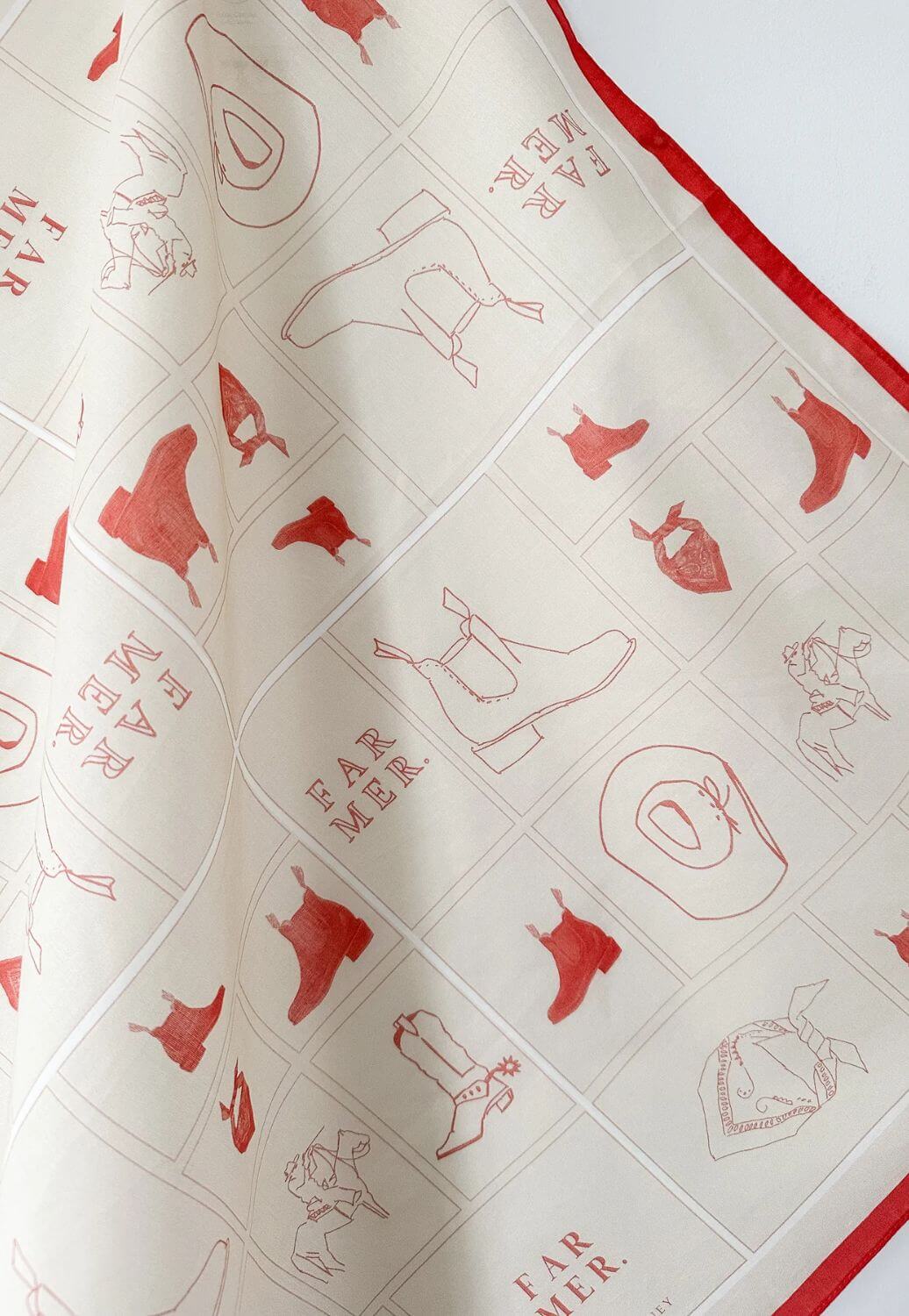 Whitney Spicer Vintage Boot Cotton Bandana