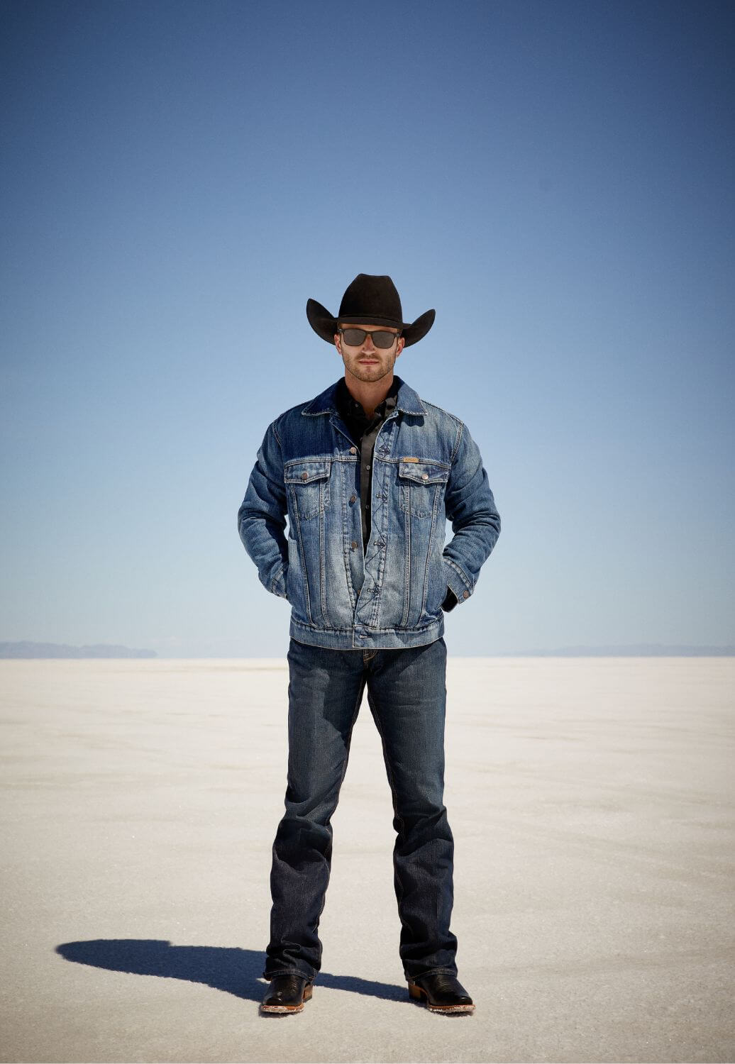 Ariat Mens Blanket Lined Denim Trucker Jacket