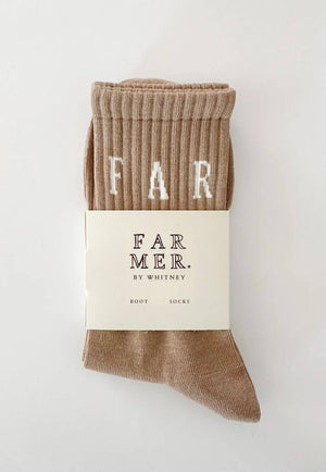 Whitney Spicer FAR MER. Boot Socks
