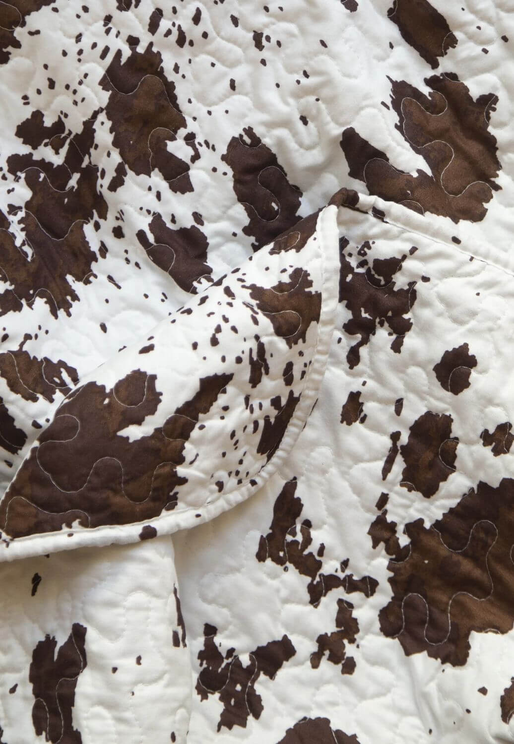 Wrangler Cowhide Quilt Set - Single/Twin