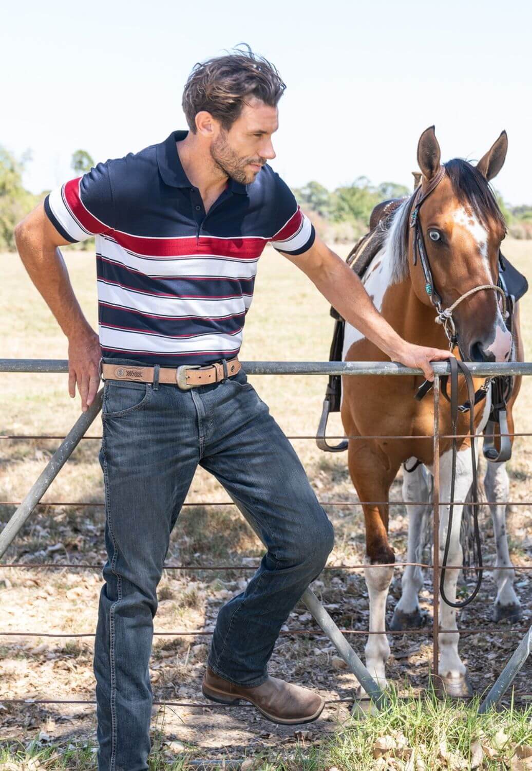 Wrangler Mens Dion Polo