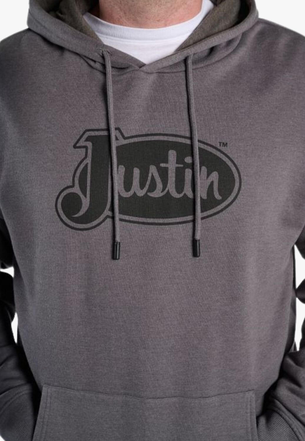 Justin Mens Performance Fleece Hoodie