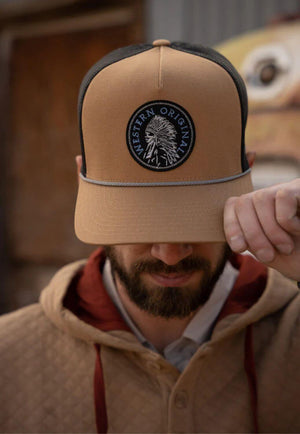 Hooey Mens Quanah 5-Panel Trucker Cap