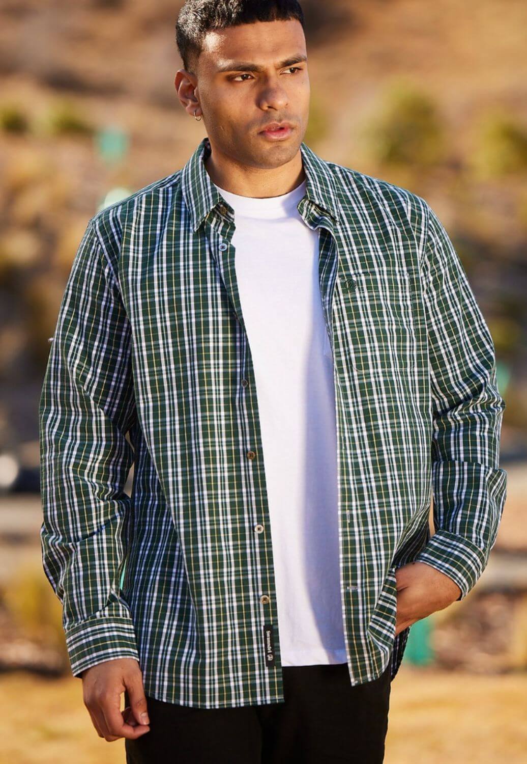 Swanndri Mens Glenntanner Long Sleeve Shirt