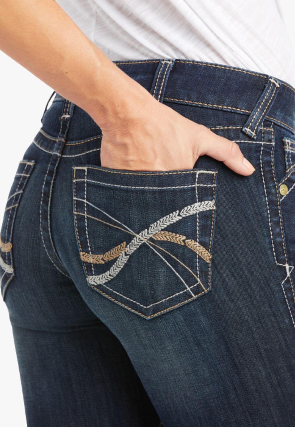 Ariat Womens R.E.A.L Kylee Arrow Fit Jean