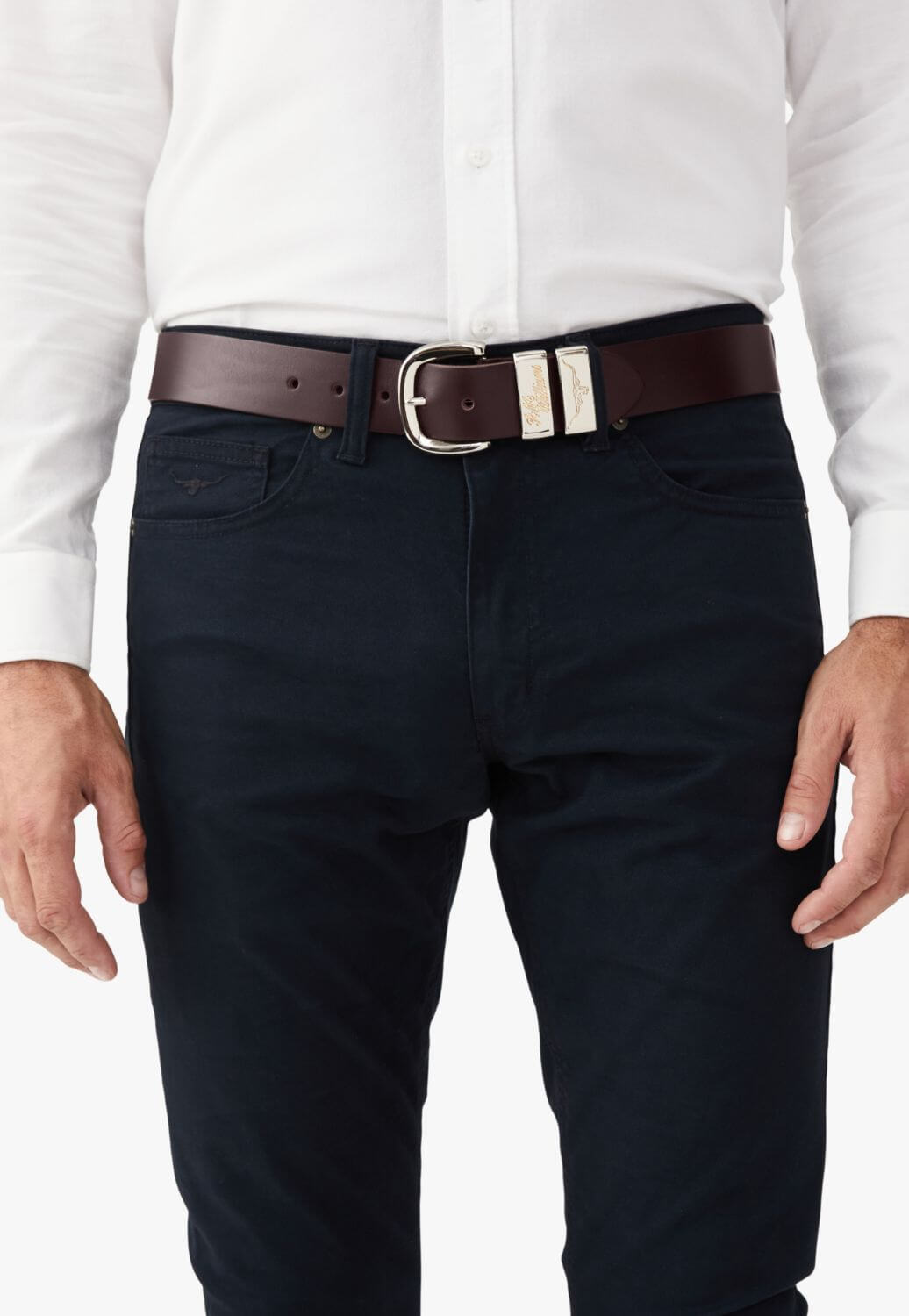 R.M. Williams Mens Drover Belt
