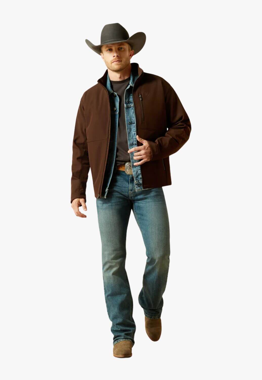 Ariat Mens Logo Softshell Jacket