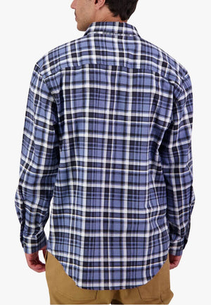 Swanndri Mens Egmont Closed Front Flannelette Shirt Twin Pack