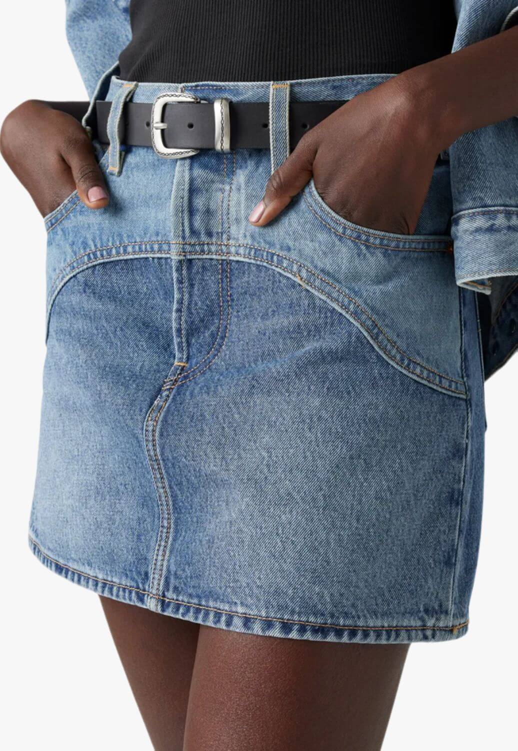 Levis Womens Western Icon Skirt