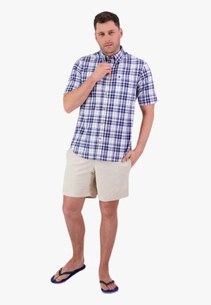 Swanndri Mens Herbert Short Sleeve Shirt