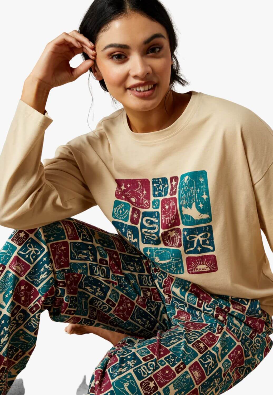 Ariat Womens Dreams Pajama Set