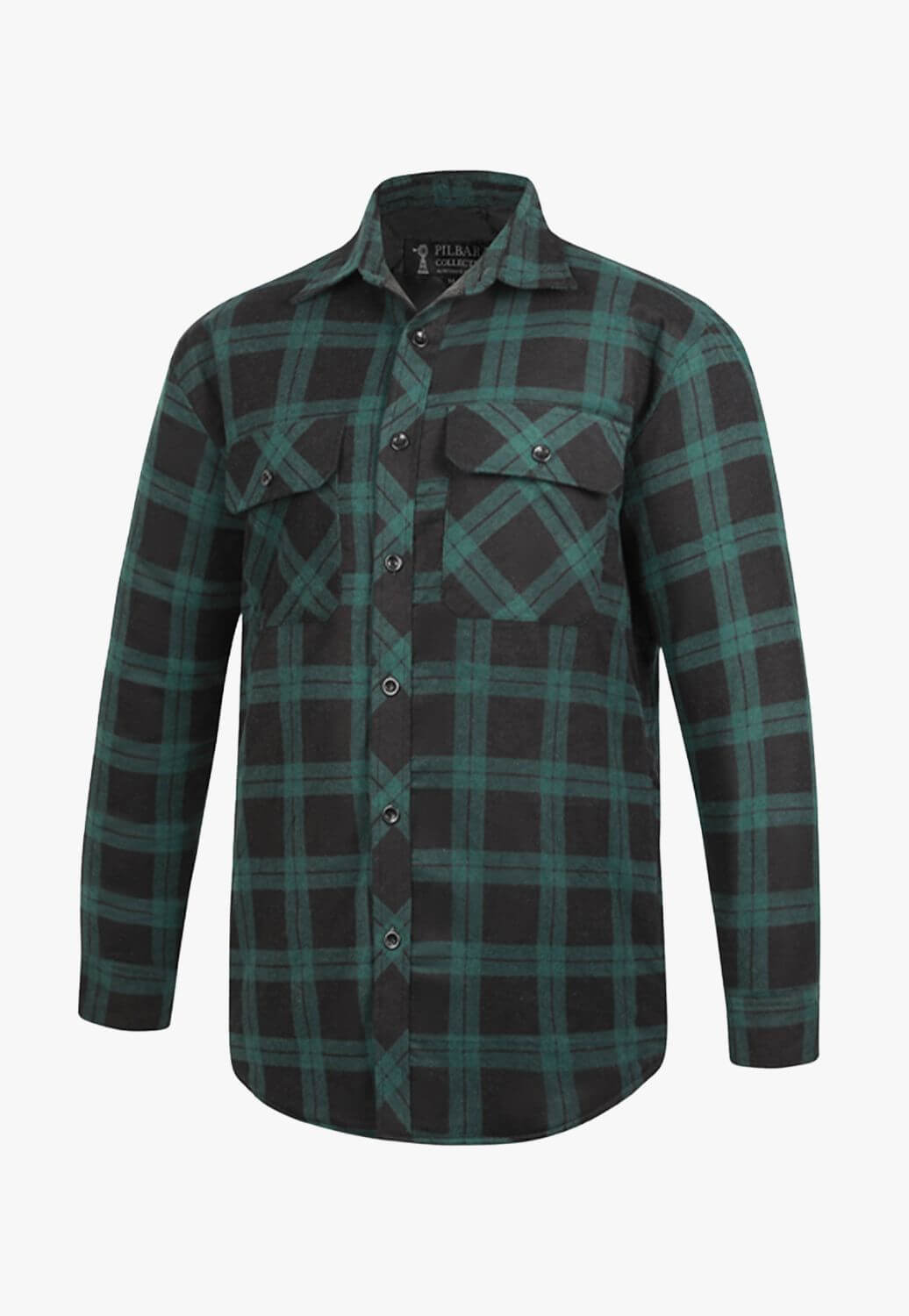 Pilbara Flannelette Open Front Shirt