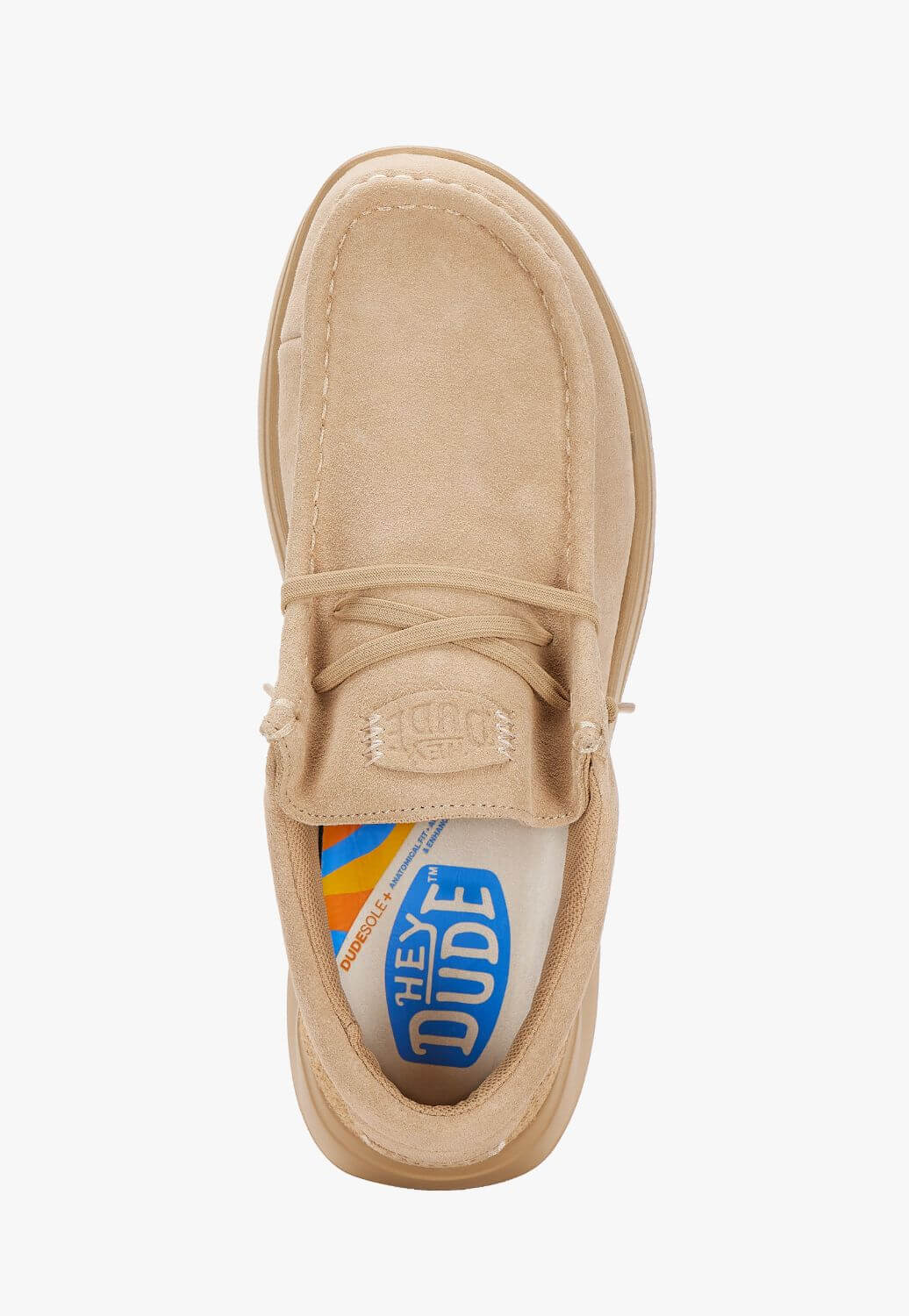 Hey Dude Mens Wally COMF Suede Shoe