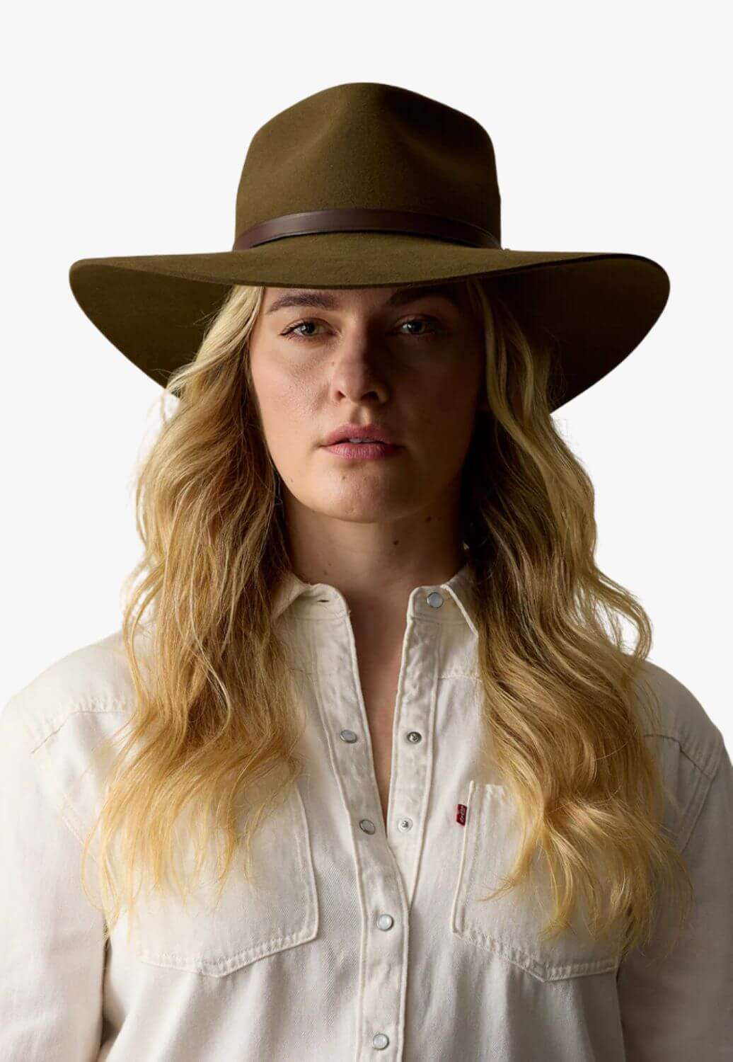 Akubra Territory Felt Hat Khaki