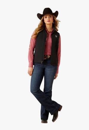 Ariat Womens Logo Softshell Vest