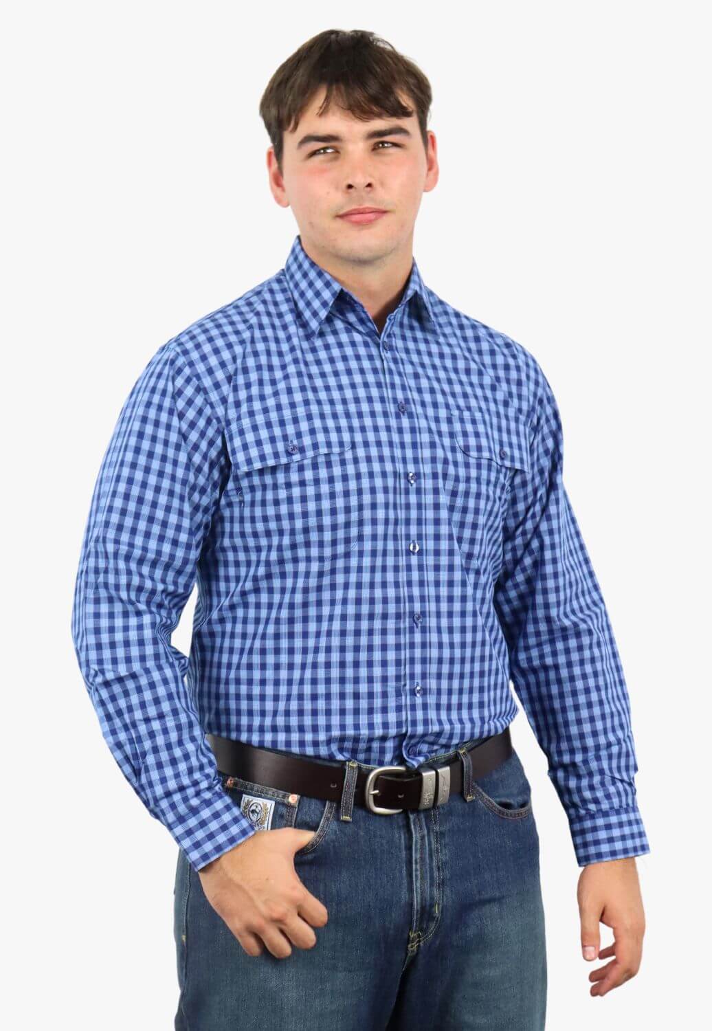 Bisley Mens Long Sleeve Shirt