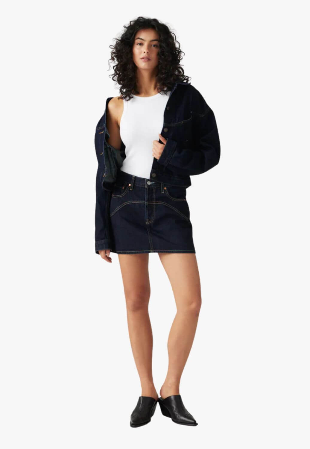 Levis Womens Western Icon Skirt