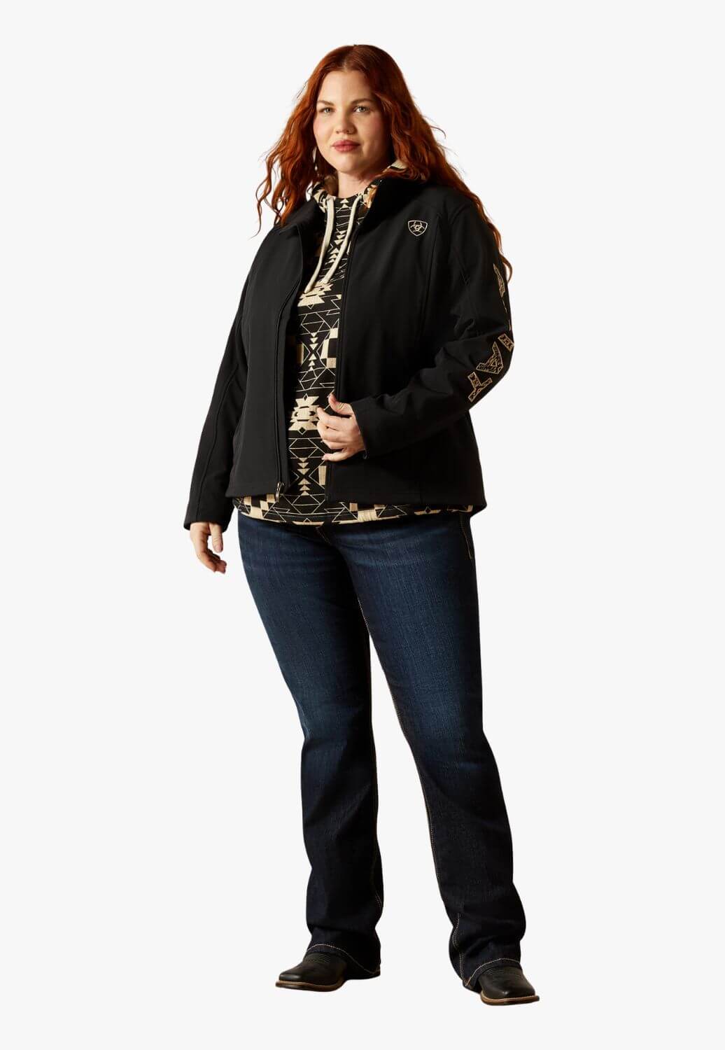 Ariat Womens Logo Softshell Jacket