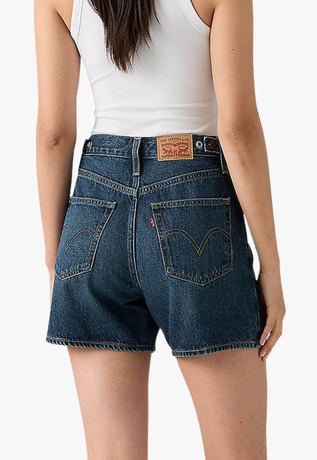 Levis Womens Cinch Mid Thigh Shorts