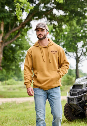 Ariat Mens Southwest Simple Buckle Hoodie