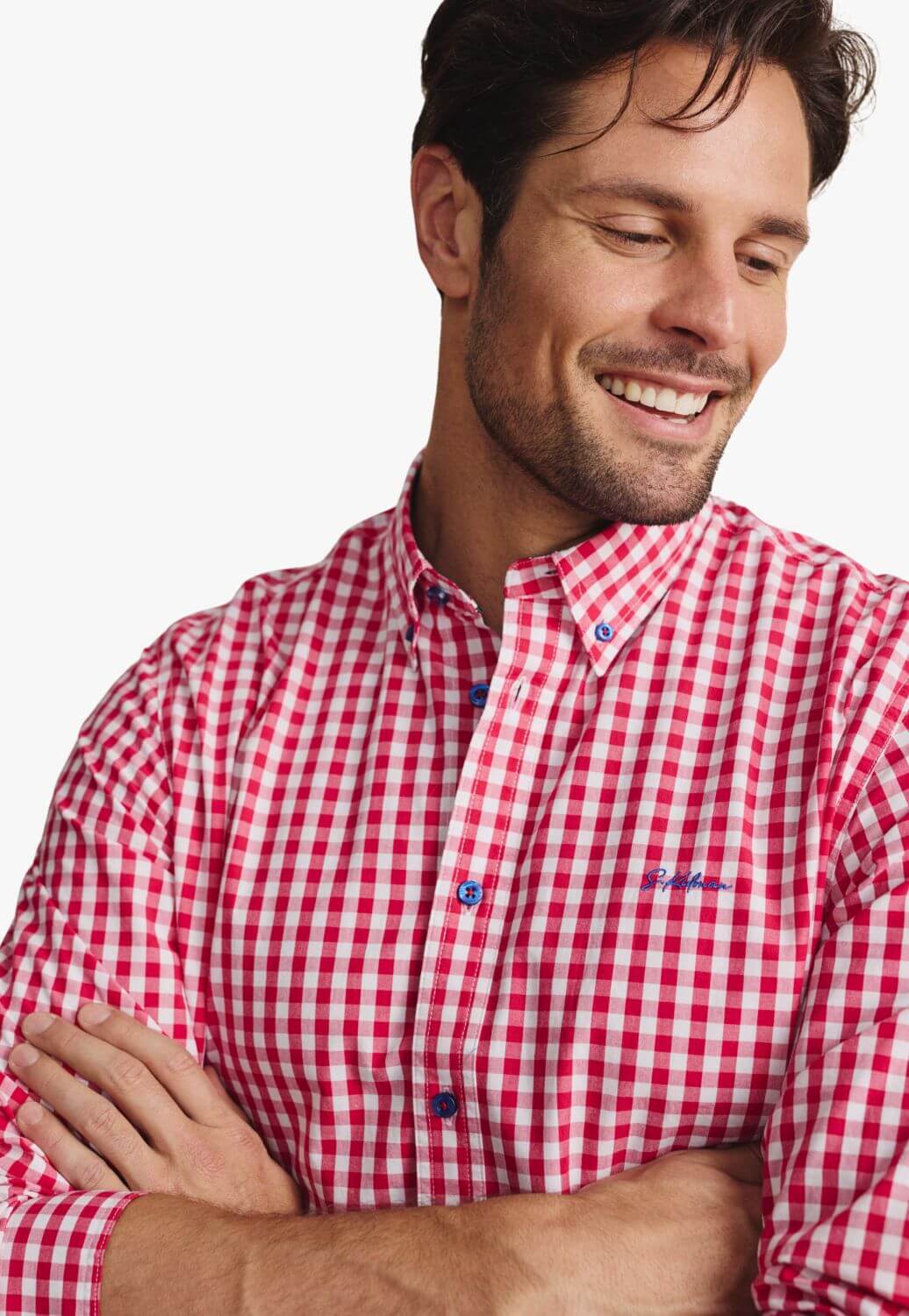 S. Kidman Mens Holstein Long Sleeve Shirt