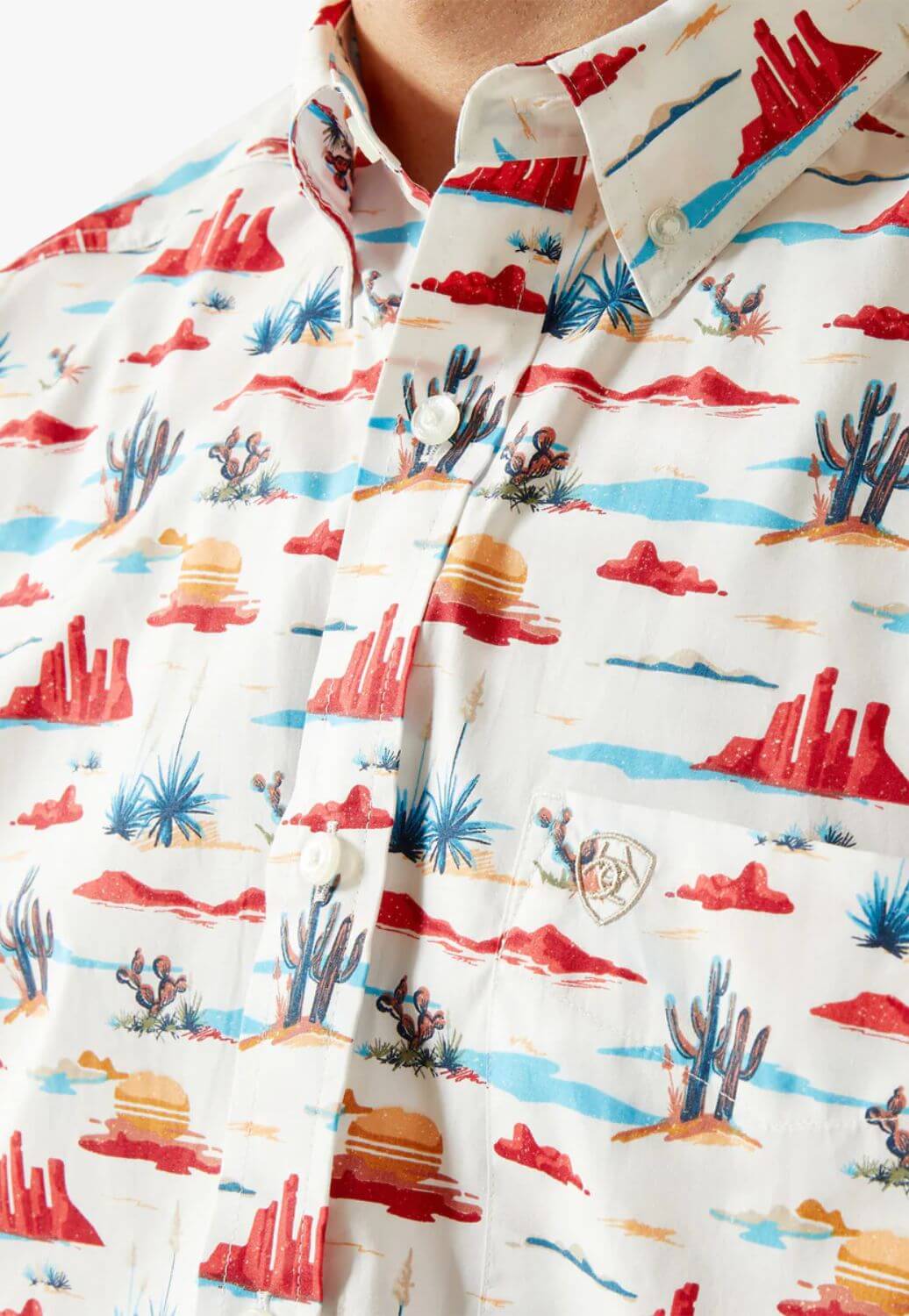 Ariat Mens Scout Short Sleeve Shirt