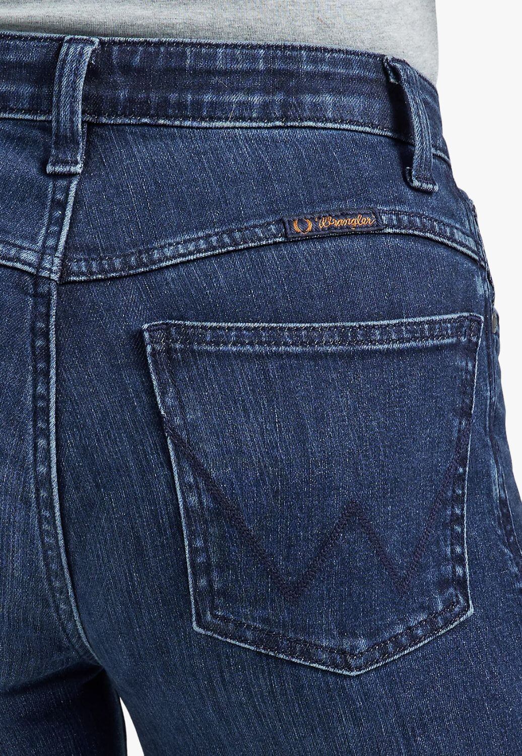 Wrangler Womens Q Willow Mid Rise Trouser Jean