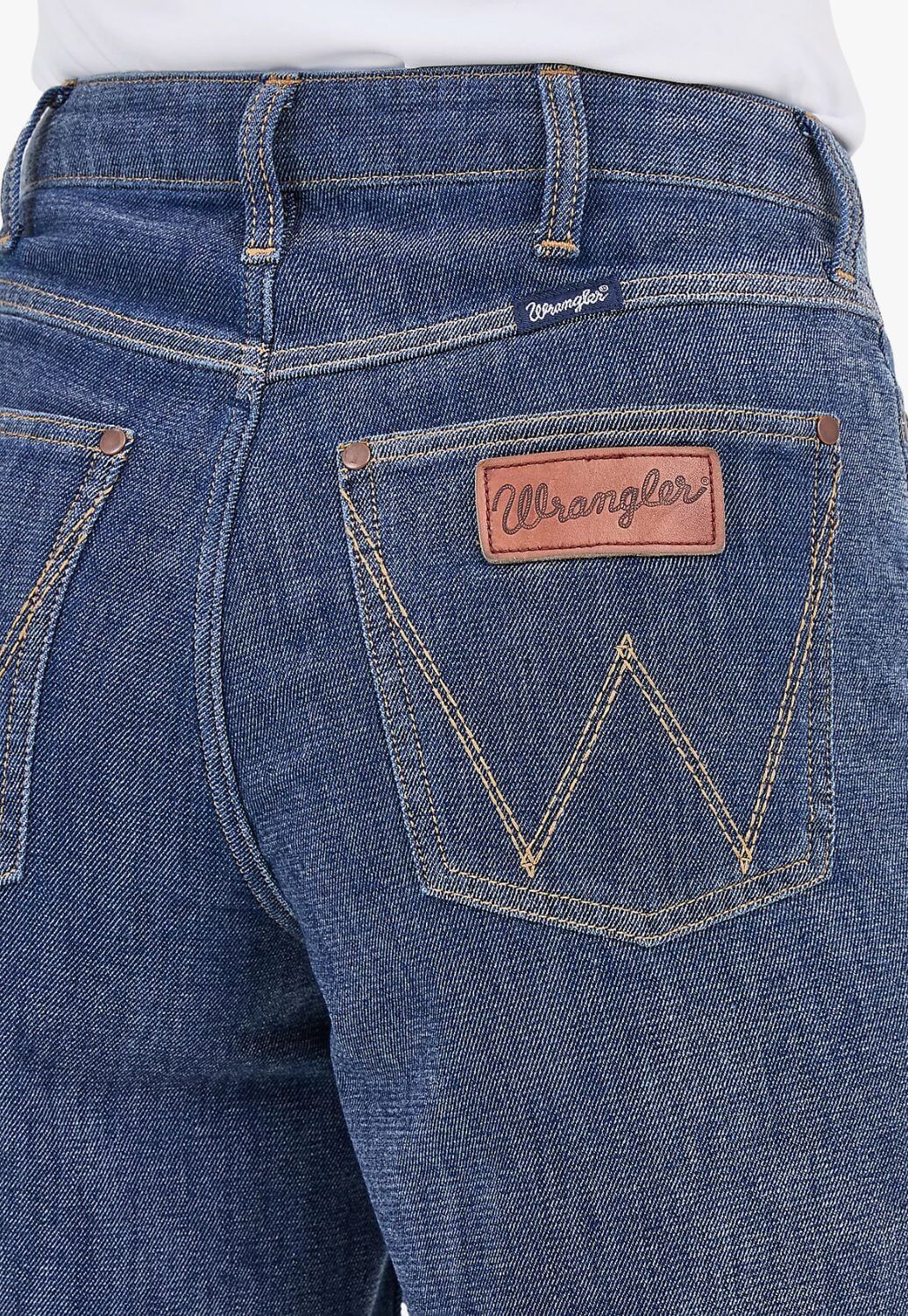 Wrangler Womens Wide Leg Jeans