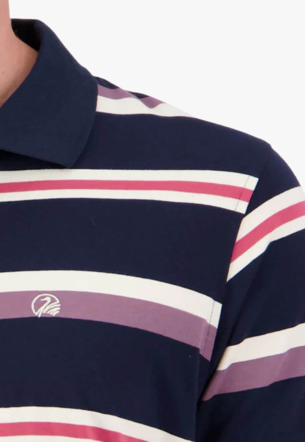 Swanndri Mens Winfred Stripe Polo