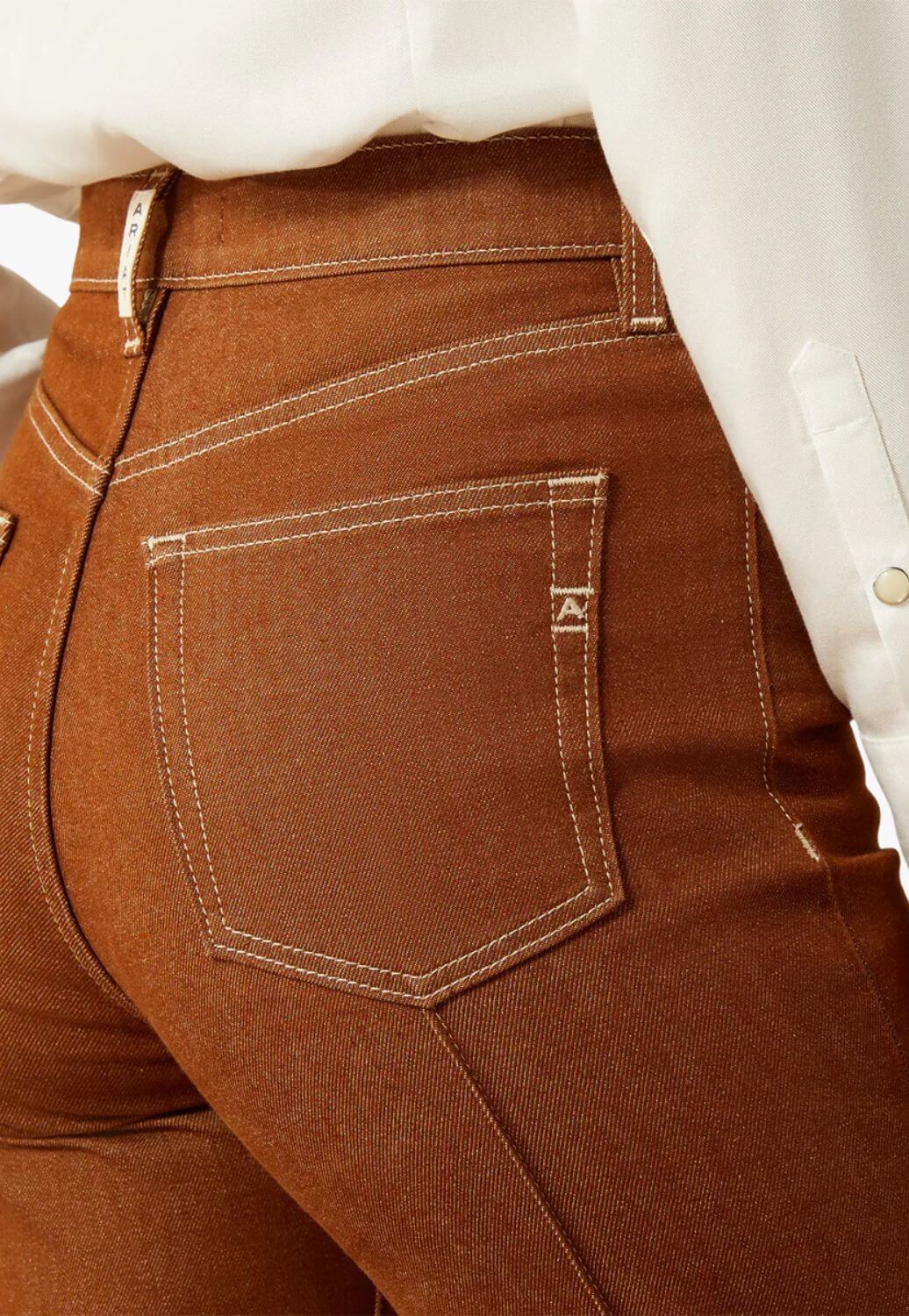 Ariat Womens Ultra High Rise Relaxed Straight Leg Jean