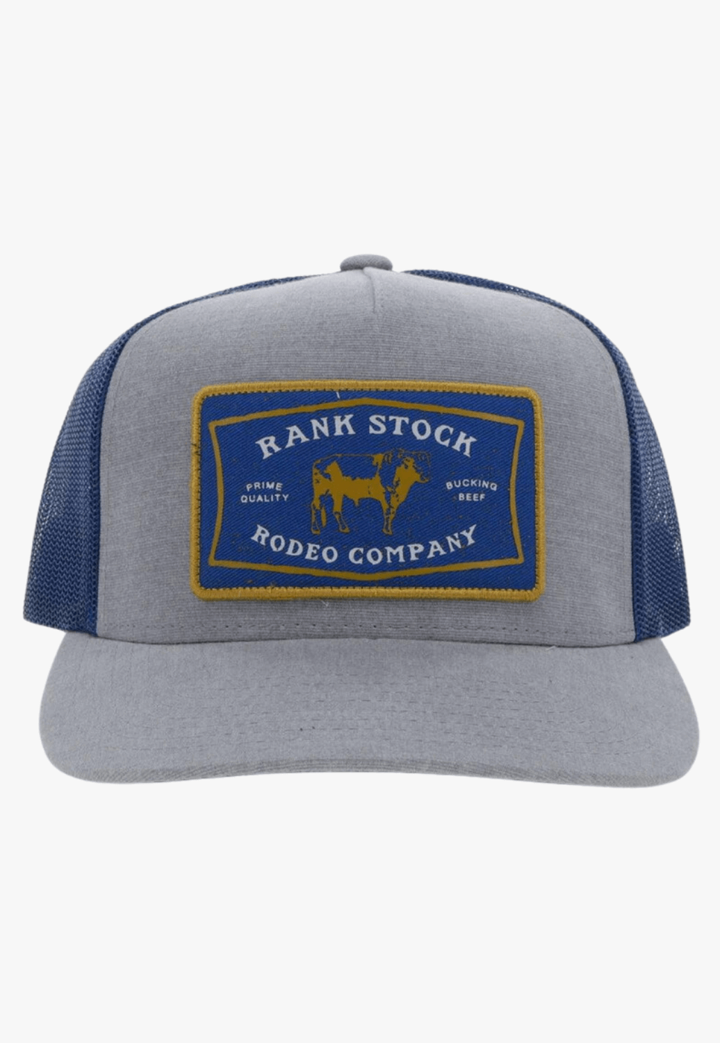 Hooey Mens Rank Stock 5-Panel Trucker Cap