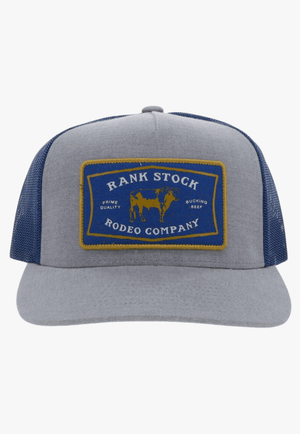Hooey Mens Rank Stock 5-Panel Trucker Cap
