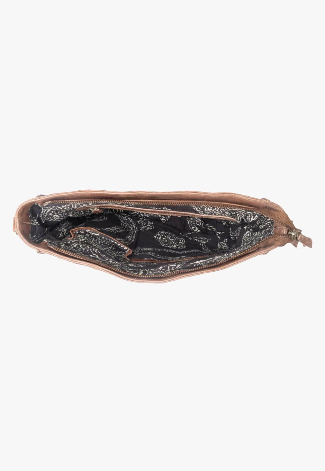 Myra Western Rune Leather Crossbody Bag