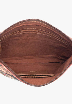 Myra Dreamy Meadow Hand-Tooled Bag