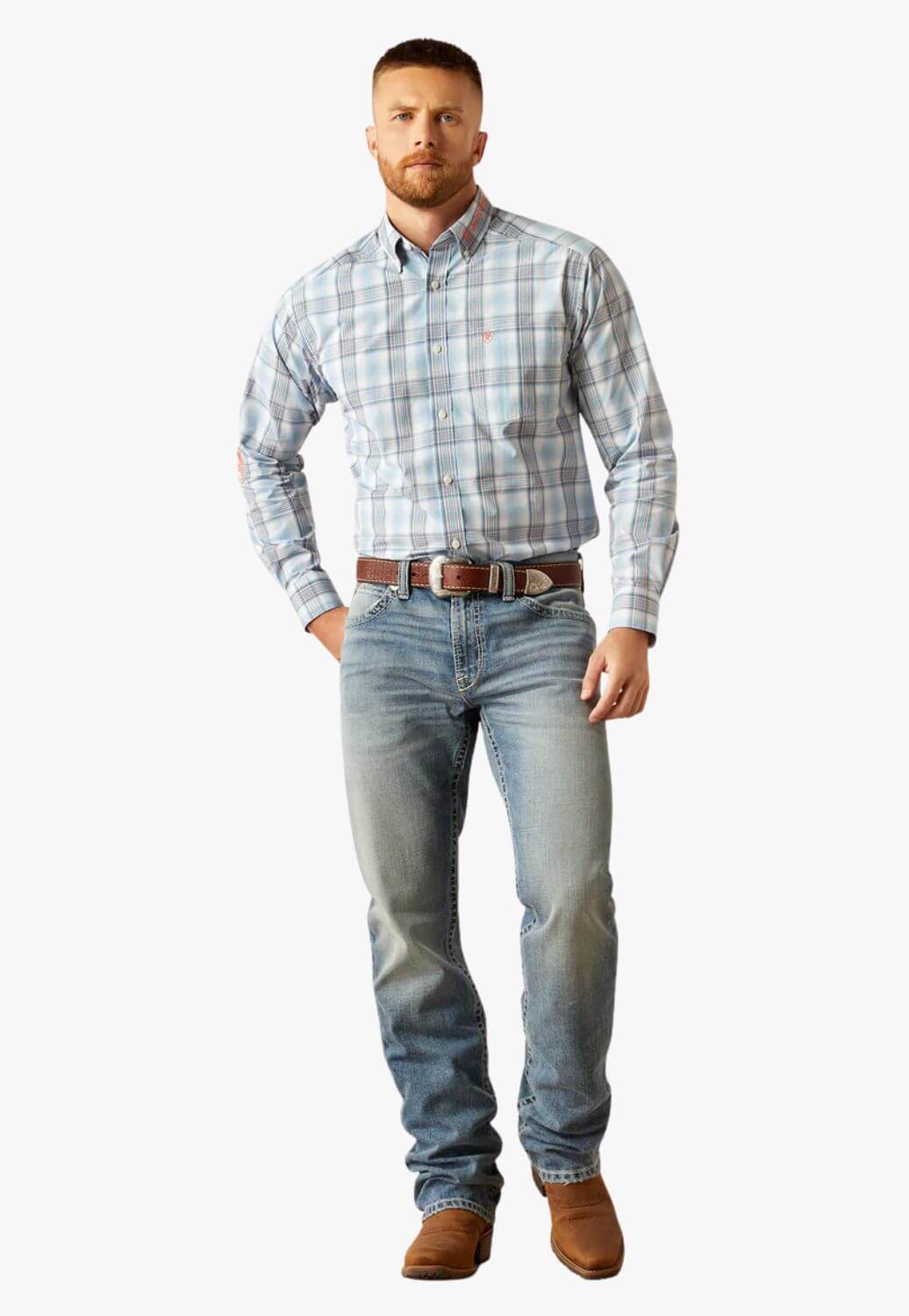 Ariat Mens Pro Series Team Finnegan Long Sleeve Shirt