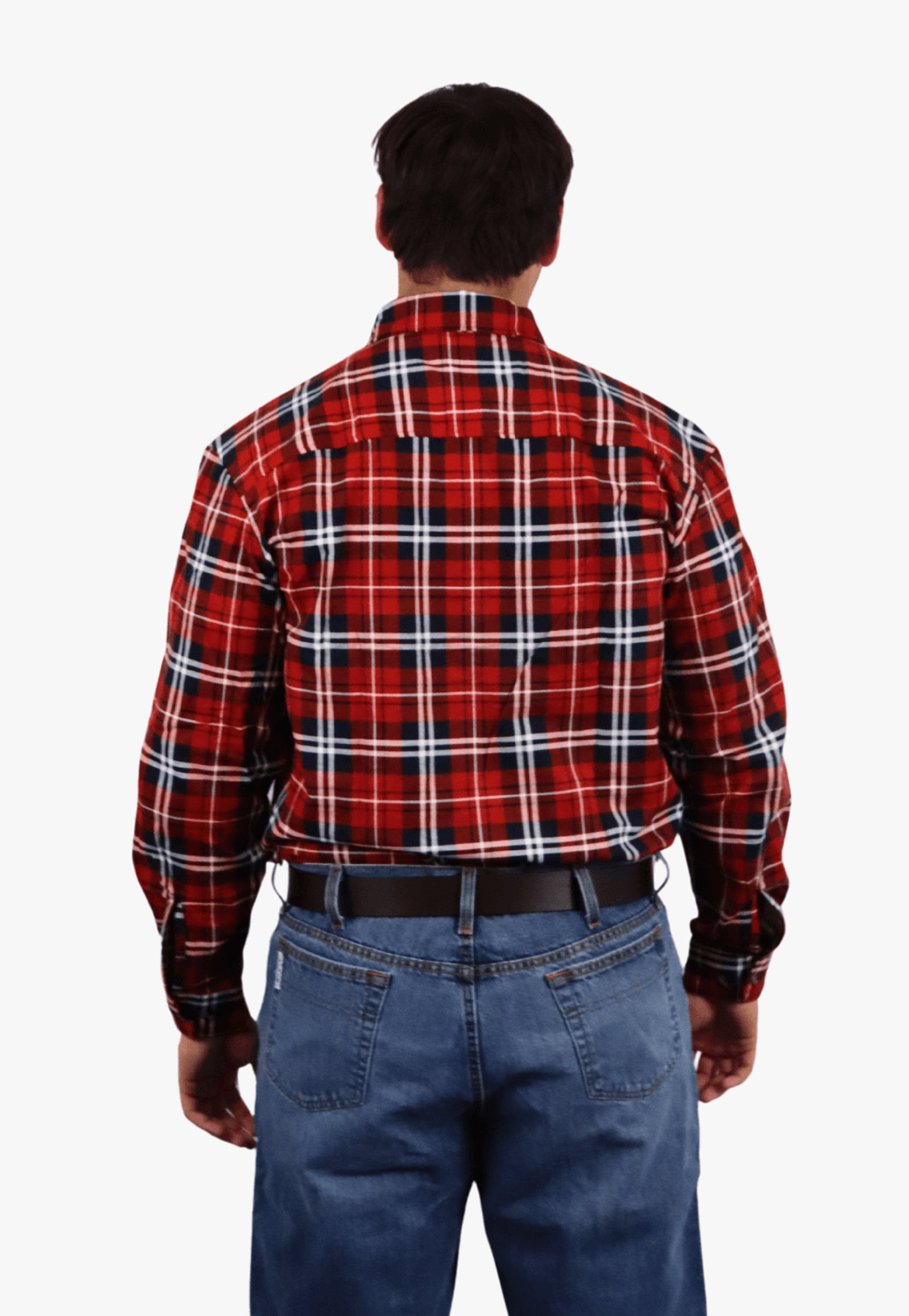 Swanndri Mens Egmont Closed Front Flannelette Shirt Twin Pack