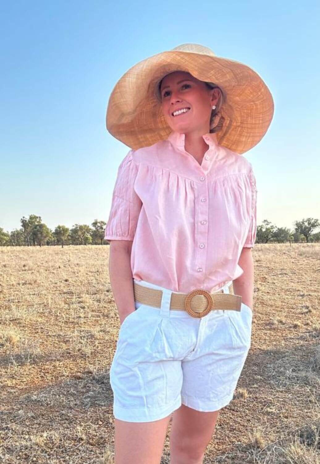 Black Colt Clothing Ava Linen Shirt
