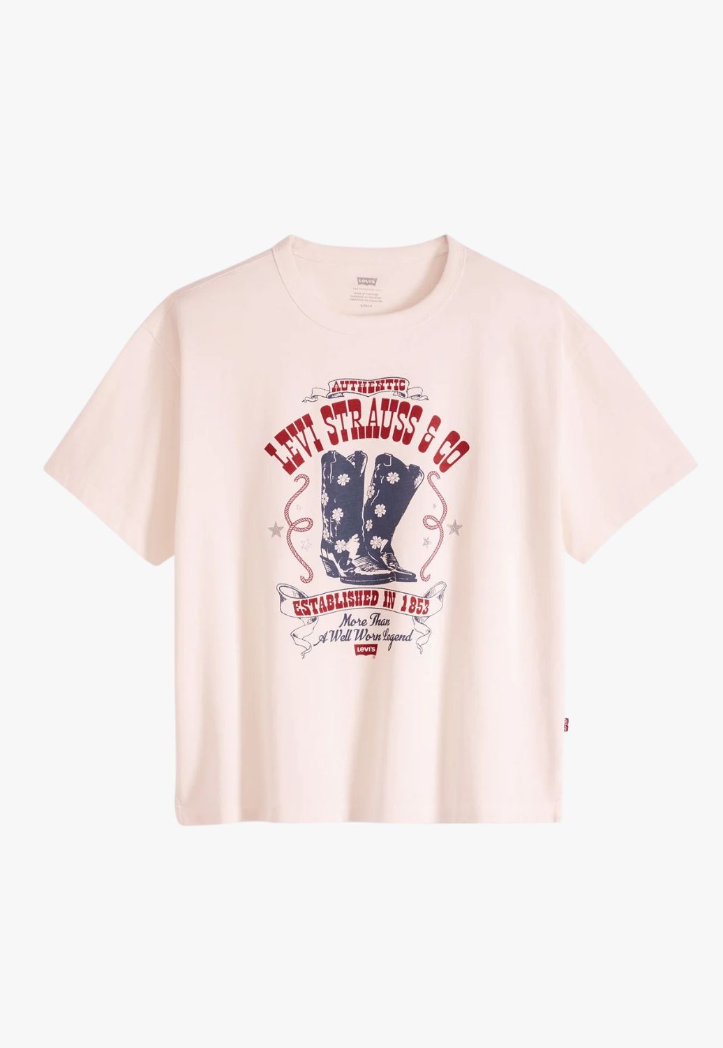 Levis Womens Vintage Daisy Boots Tee